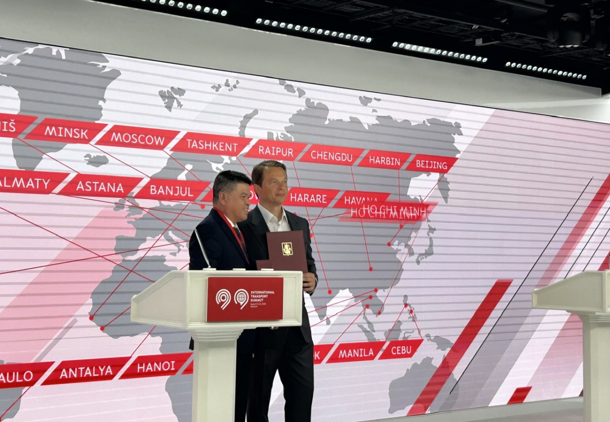 Ký kết biên bản ghi nhớ về hợp tác phát triển giao thông giữa thành phố Moscow với thành phố Hồ Chí Minh