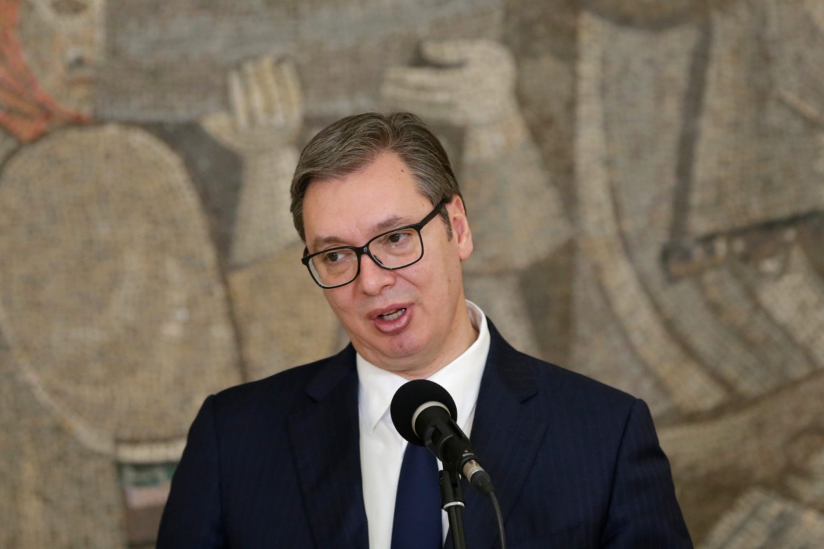 Tổng thống Serbia Aleksandar Vucic (Ảnh-euractive.com)