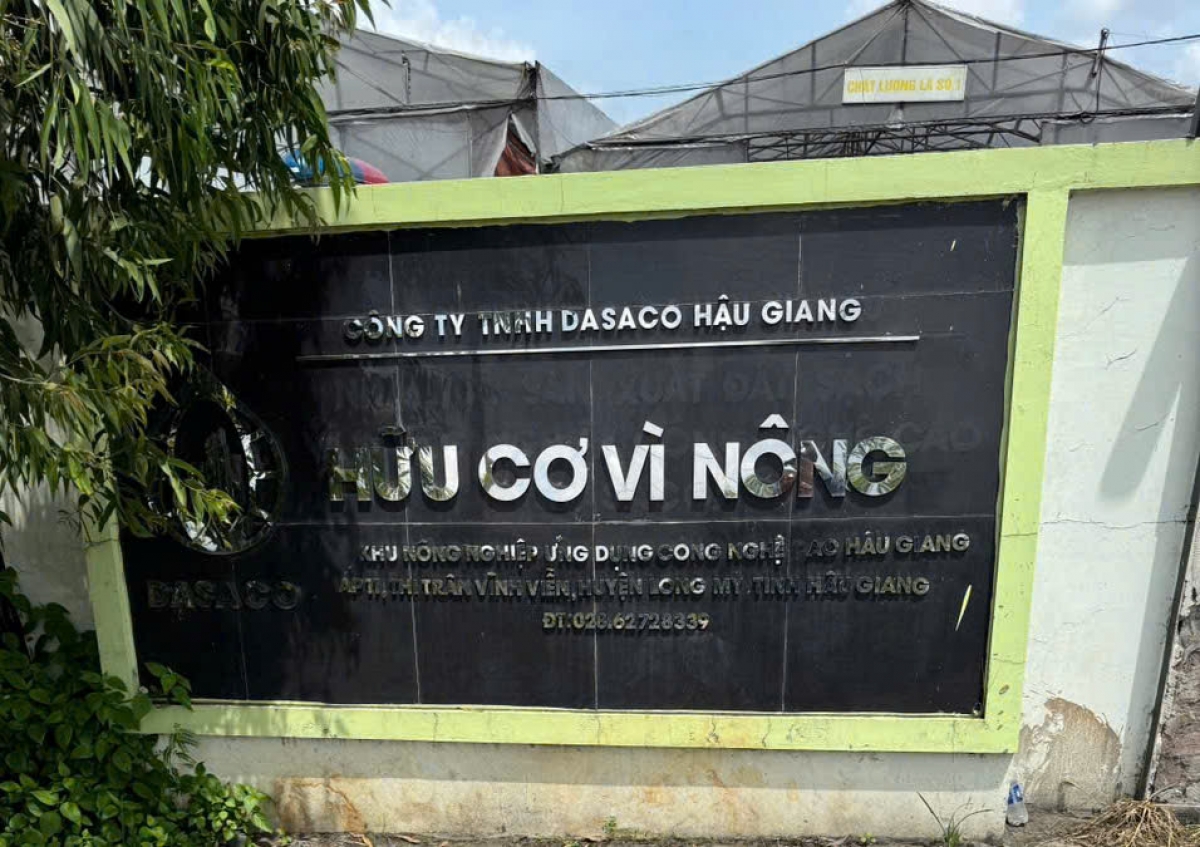 Trụ sở Công ty TNHH Dasaco Hậu Giang.