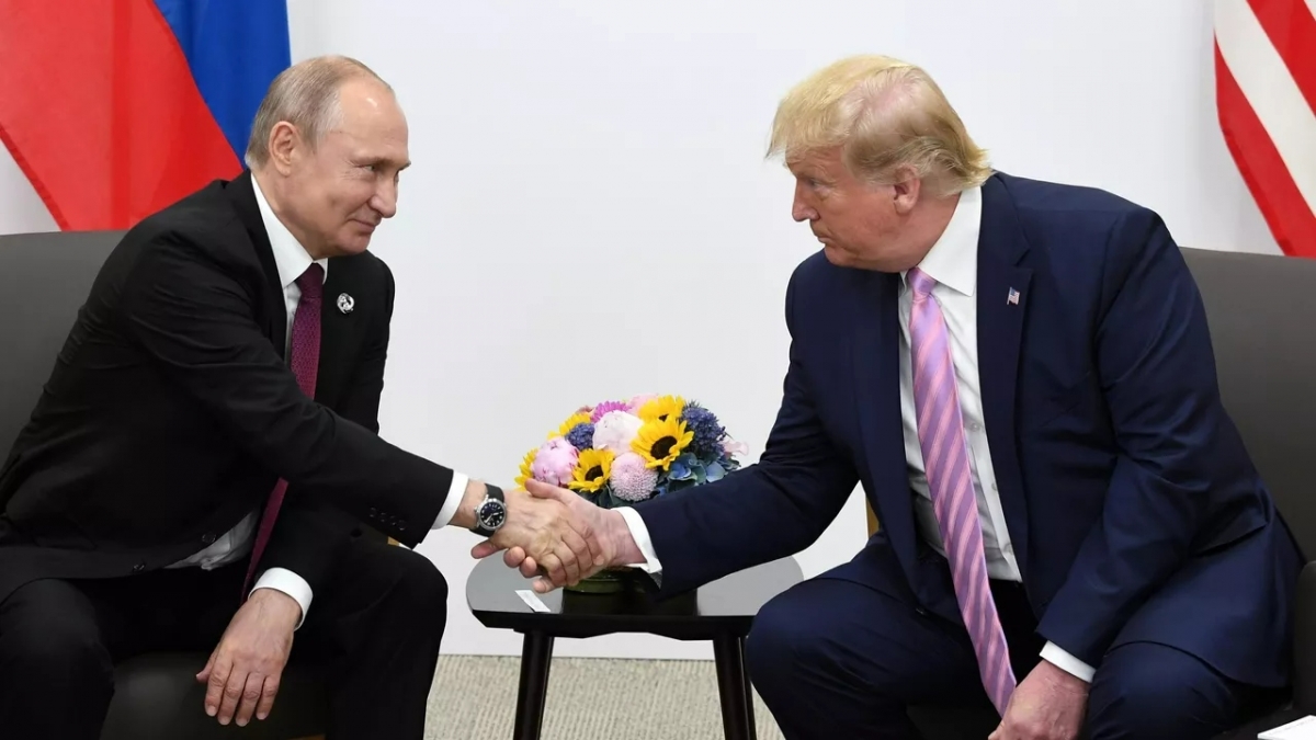 Tổng thống Nga Vladimir Putin và Tổng thống Mỹ Donald Trump- Ảnh: Ria Novosti