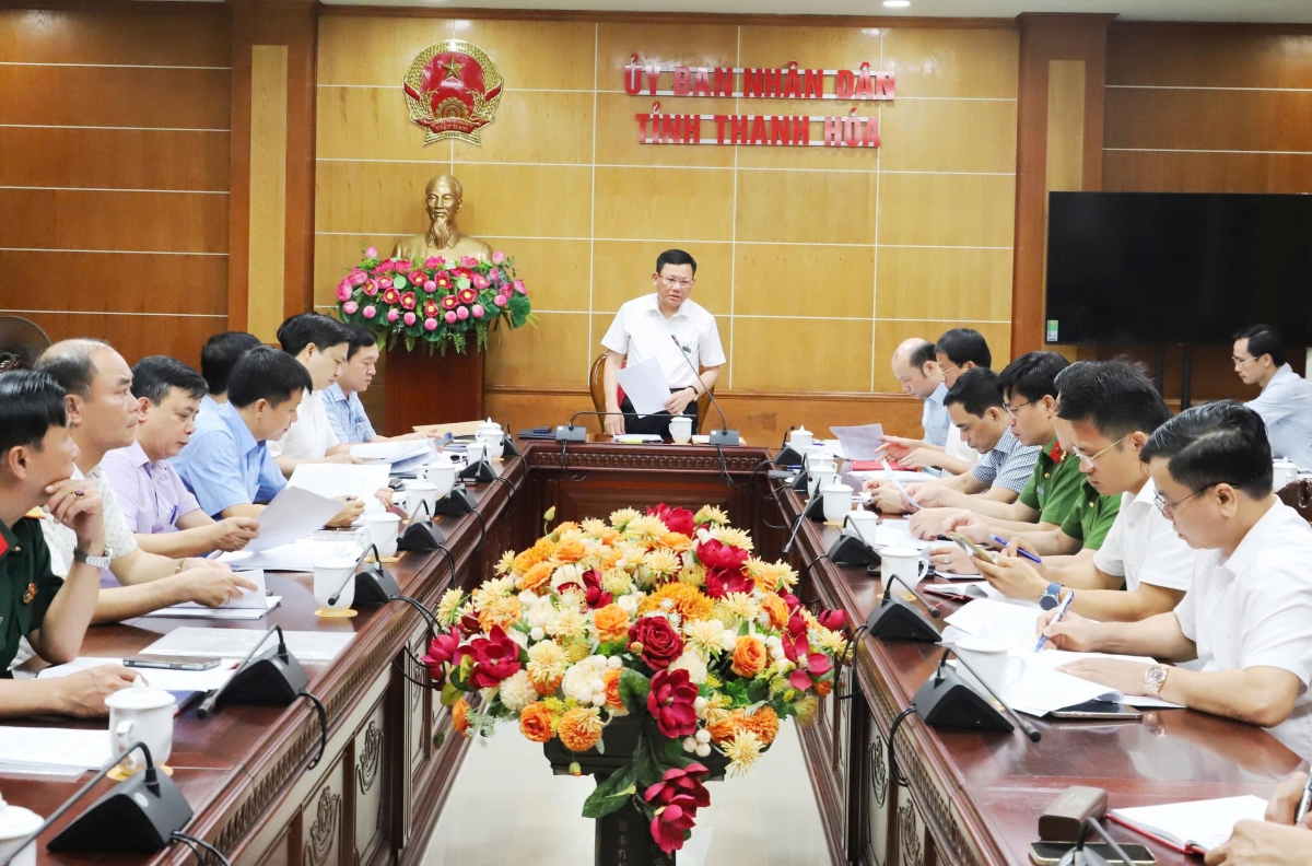 Phó Chủ tịch Thường trực UBND tỉnh Nguyễn Văn Thi, Tổ trưởng tổ công tác khẳng định "Với tinh thần quyết liệt, quyết tâm, đồng bộ, cam kết với tỉnh sẽ cố gắng tháo gỡ cơ bản khó khăn vướng mắc trong vấn đề khoáng sản"
