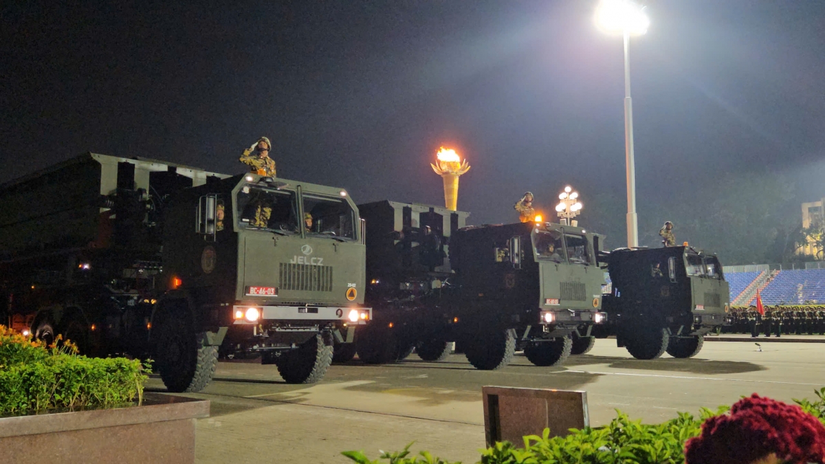 Tổng hợp luyện lực lượng diễu binh, diễu hành (lần 2) phục vụ Lễ kỷ niệm 80 năm Cách mạng Tháng Tám và Quốc khánh 2/9