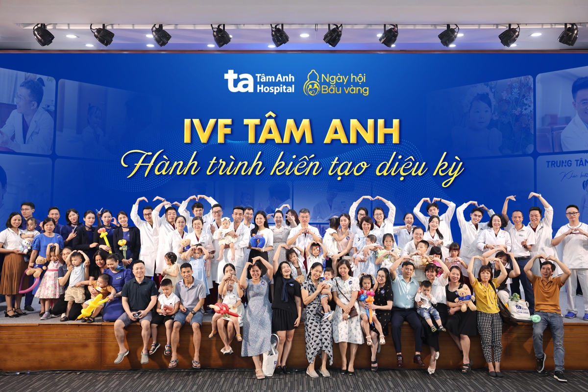 Mỗi năm, những kỹ thuật và công nghệ hiện đại tại IVF Tâm Anh giúp hàng ngàn vợ chồng vô sinh hiếm muộn thành công sinh con khỏe mạnh.