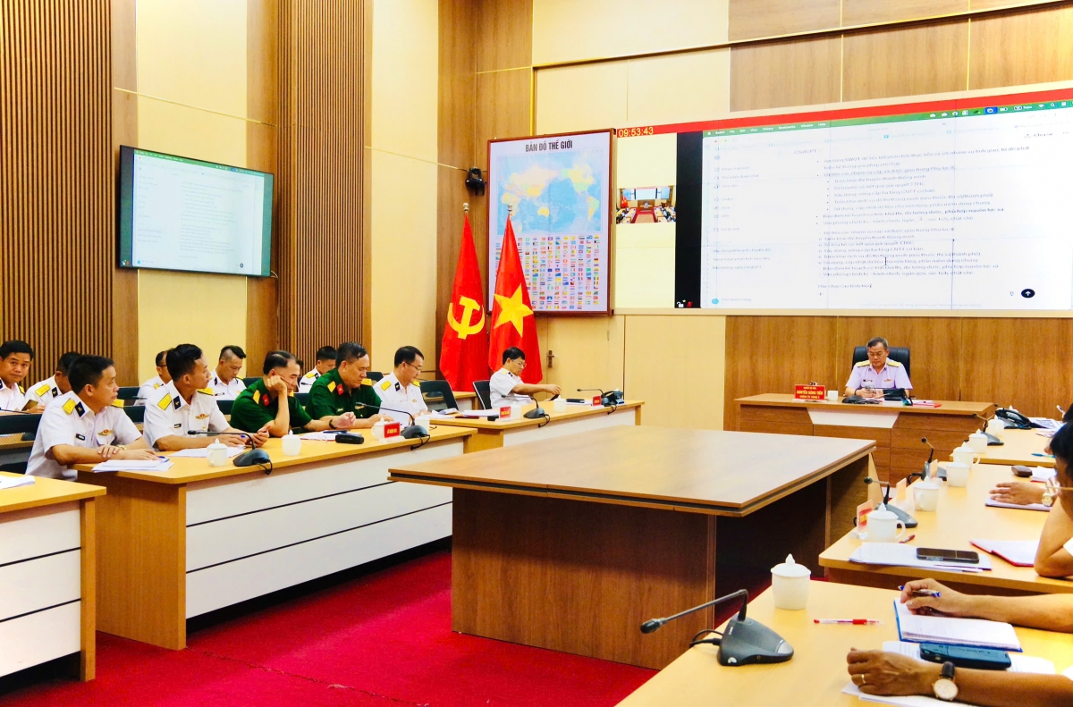 Quảng cảnh hội nghị tham gia tập huấn