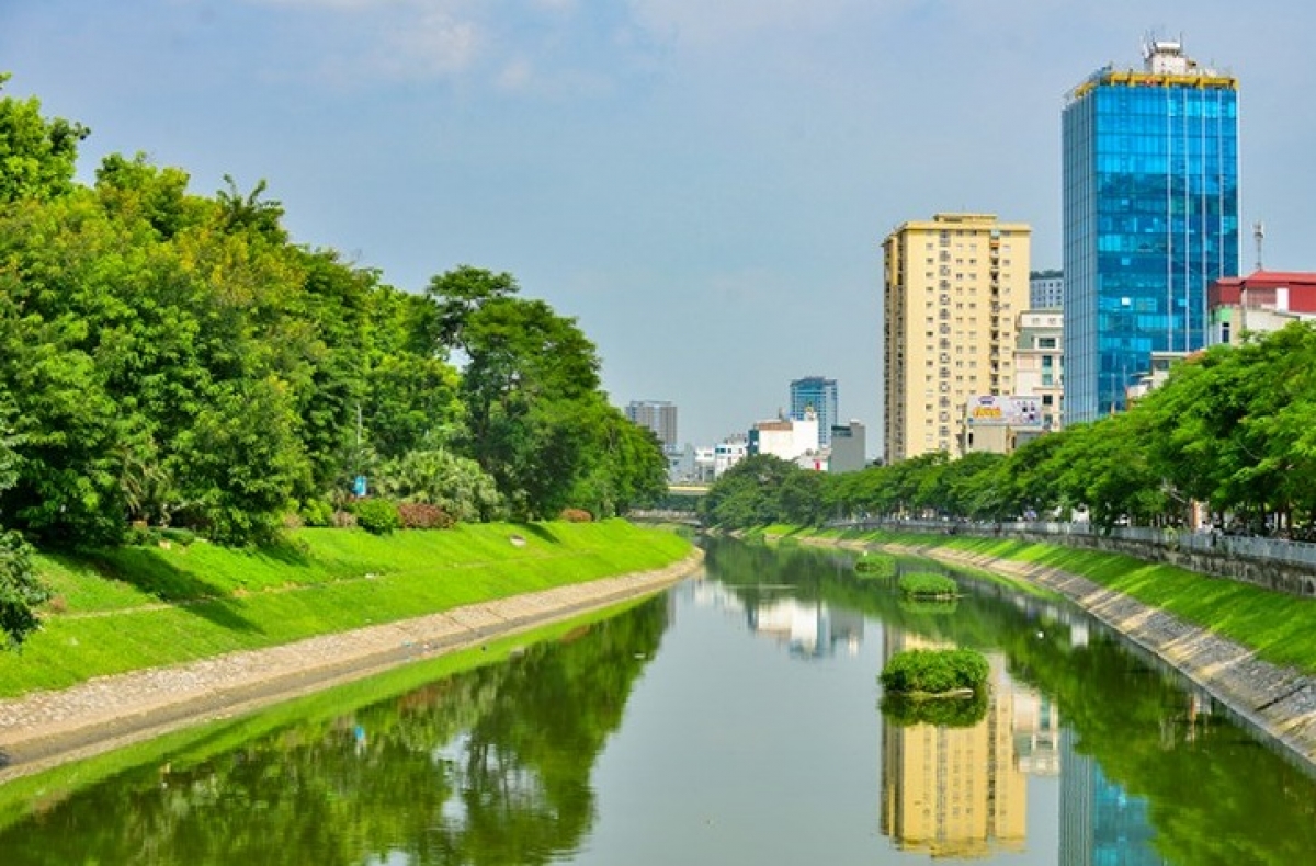 Môi trường, cảnh quan sông Tô Lịch đang thay đổi từng ngày