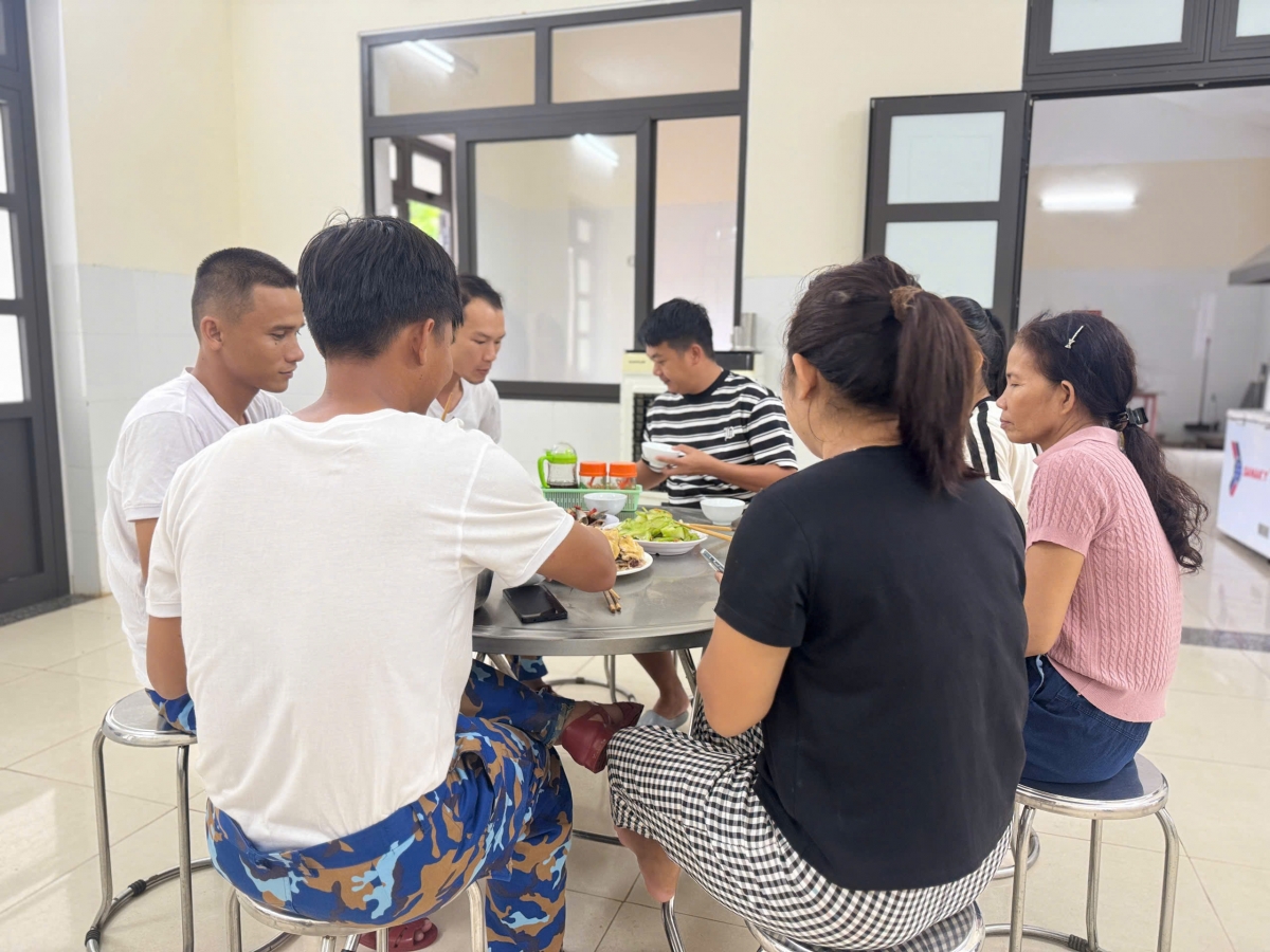 CBCS Trạm 540 đảm bảo cho bà con vào tránh trú bão