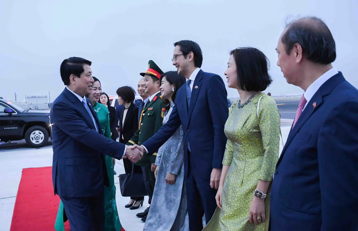 Chủ tịch nước Lương Cường lên đường về nước kết thúc chuyến công tác tại Hoa Kỳ