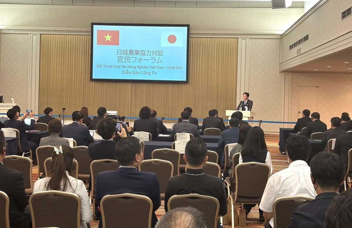 Diễn đàn thu hút khoảng 200 người tham dự (ảnh VOV Tokyo)