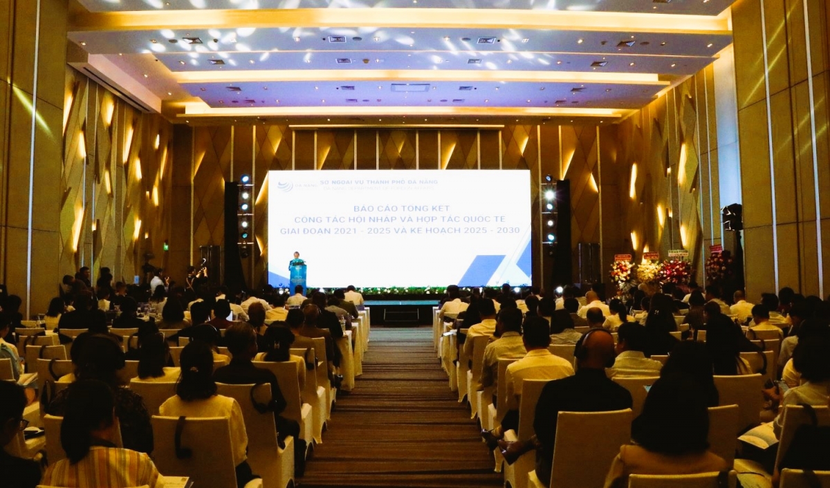 Hội nghị tổng kết công tác hội nhập và hợp tác quốc tế thành phố Đà Nẵng giai đoạn 2021-2025.