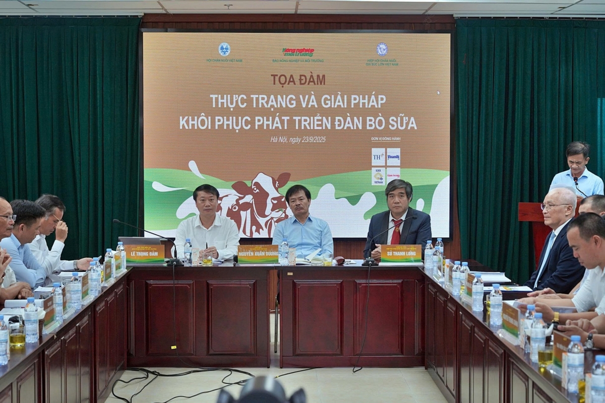 Quang cảnh buổi tọa đàm. Ảnh: Báo Nông nghiệp và Môi trường