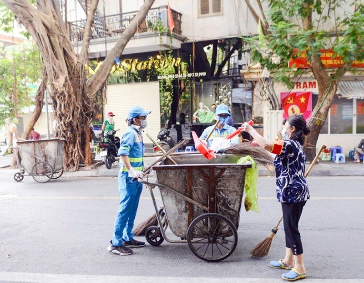 Nhờ công tác tuyên truyền, ý thức của người dân không ngừng được nâng lên trong công tác vệ sinh môi trường