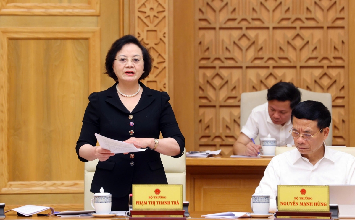 Bộ trưởng Bộ Nội vụ Phạm Thị Thanh Trà