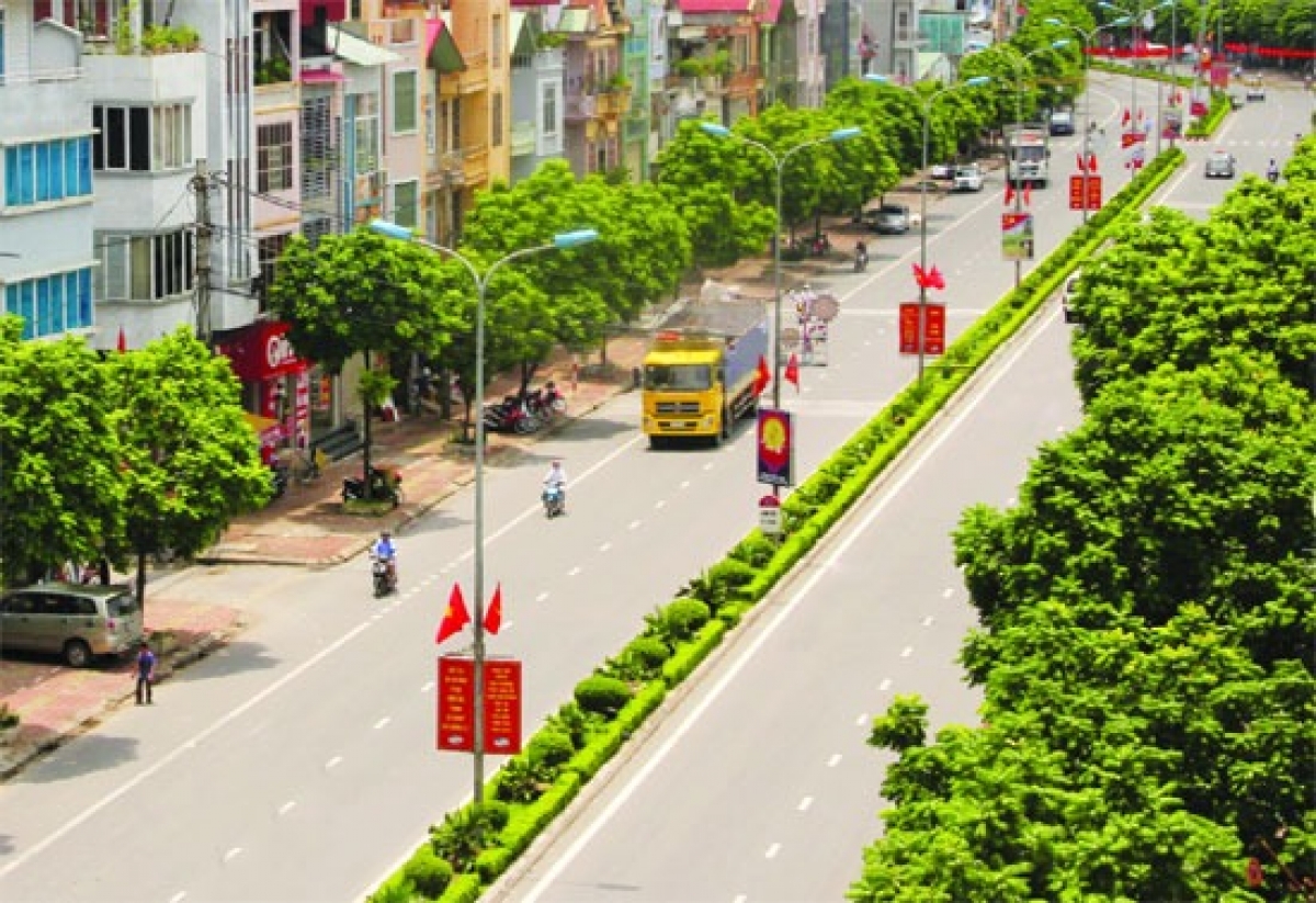 Nhiều con đường, tuyến phố Hà Nội luôn giữ được môi trường, vệ sinh sạch sẽ