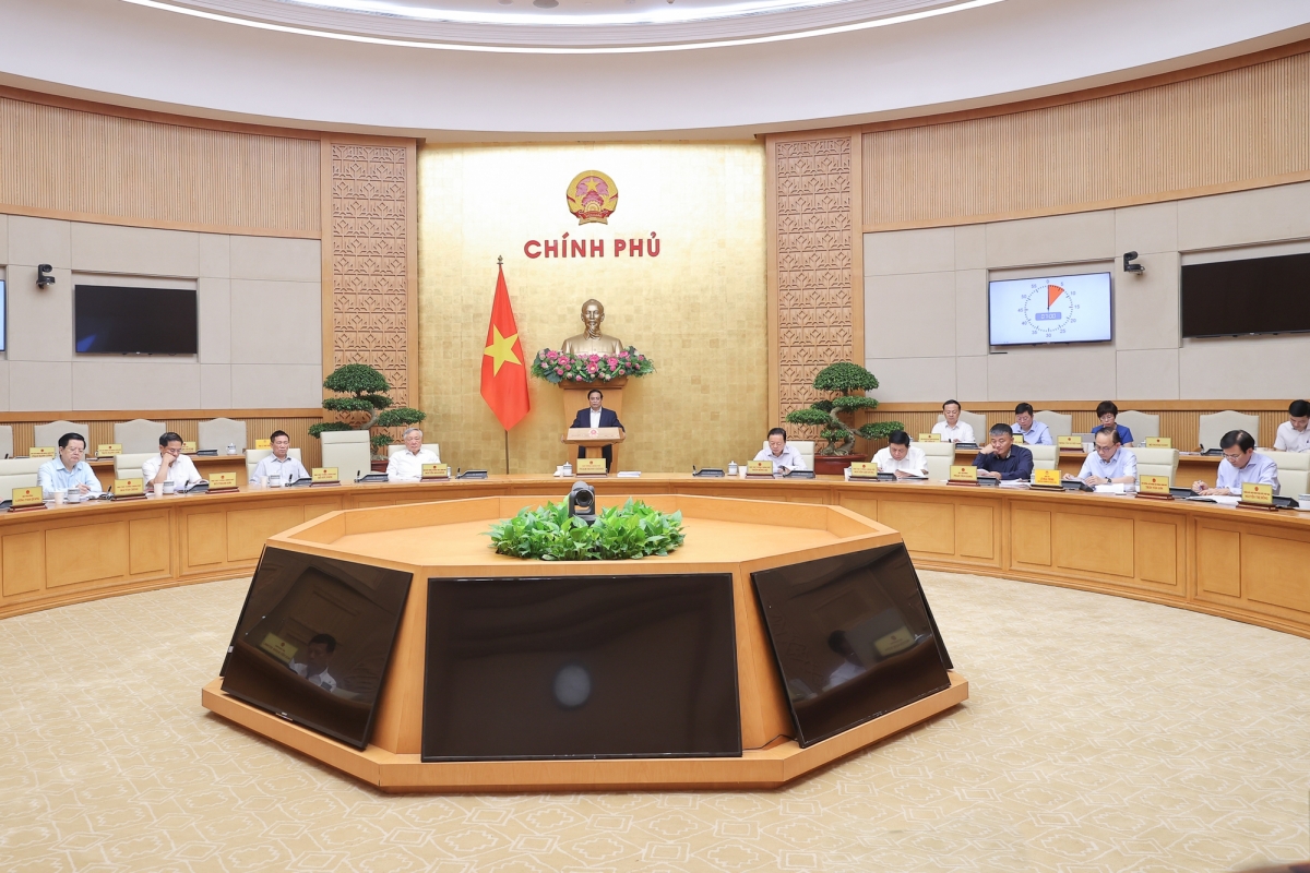 Thủ tướng Phạm Minh Chính chủ trì phiên họp Chính phủ chuyên đề xây dựng pháp luật tháng 9/2025 (phiên thứ nhất)