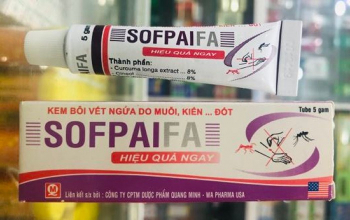 Sản phẩm Kem bôi Sofpaifa - Hộp 1 tuýp 5g/ Ảnh thefaceholic.com