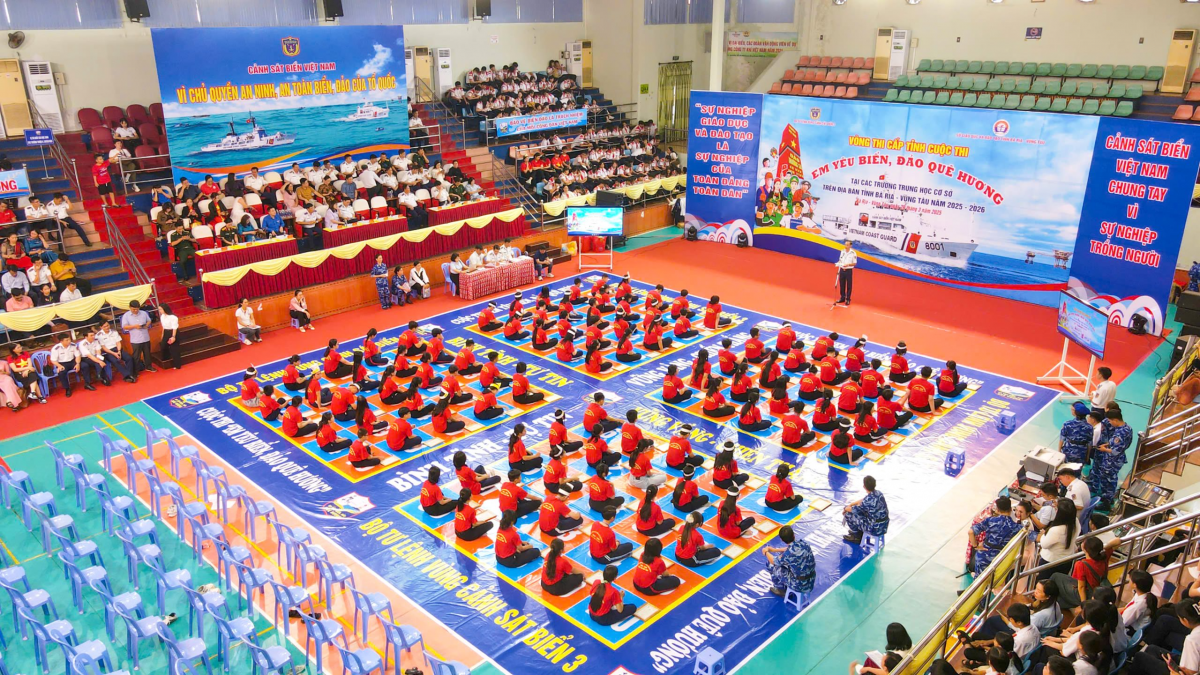 Cuộc thi "Em yêu biển đảo quê hương" tổ chức tại Bà Rịa - Vũng Tãu