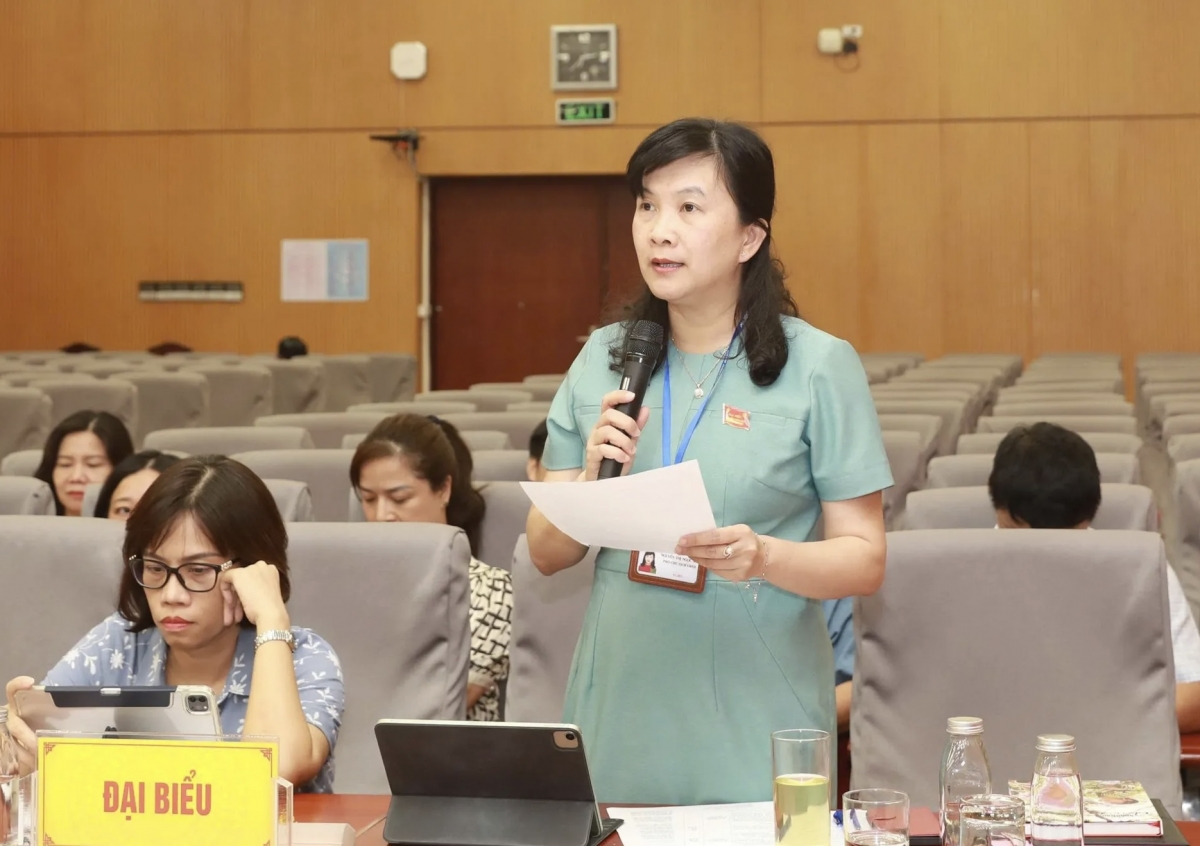 Bà Nguyễn Thị Ngọc Anh, Phó chủ tịch UBND phường Bạch Mai, thành phố Hà Nội