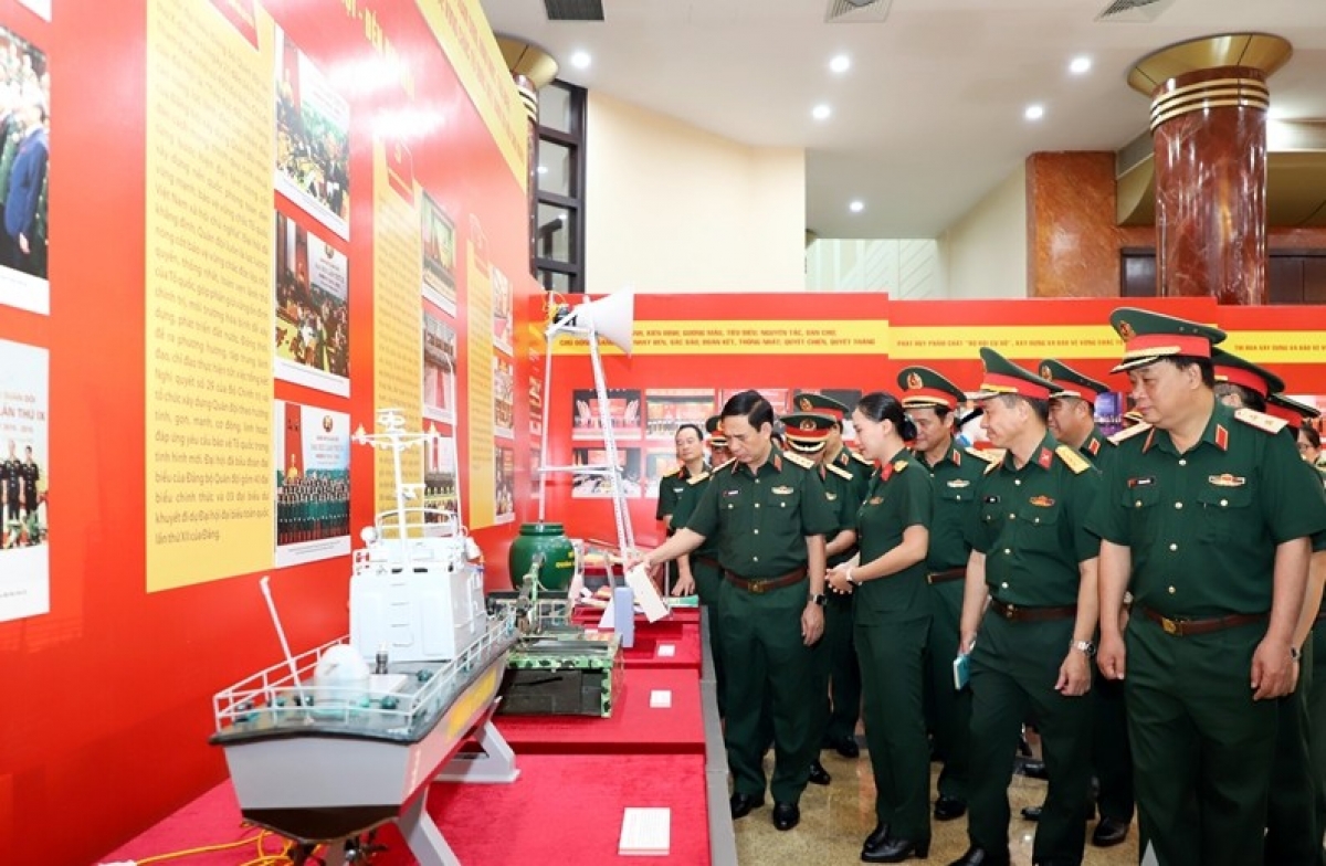 Đại tướng Phan Văn Giang và đoàn công tác kiểm tra công tác chuẩn bị Đại hội