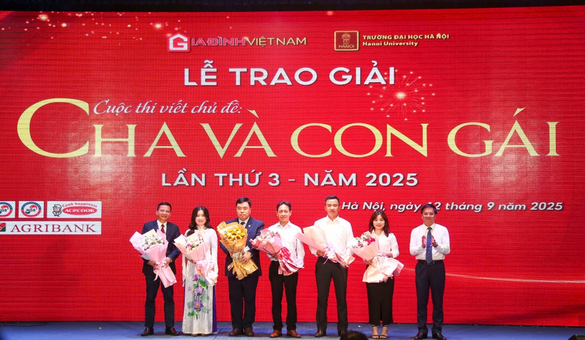 Lễ tổng kết và trao giải Cuộc thi viết “Cha và con gái” lần thứ 3