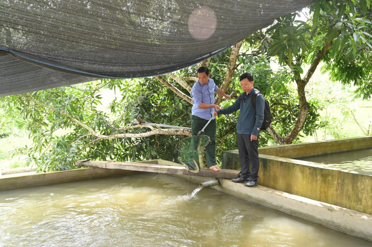 Nhiều chị em tham gia lớp dạy may thêu thủ công