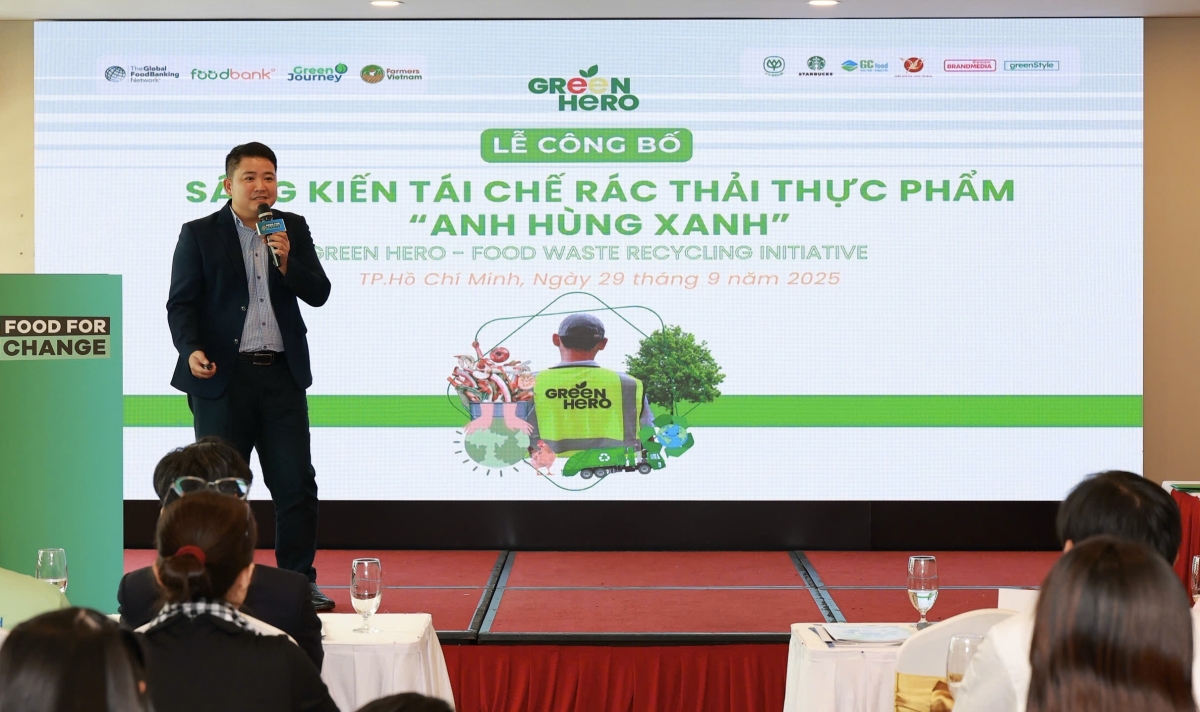 Ông Nguyễn Tuấn Khởi - Chủ tịch Mạng lưới Ngân hàng Thực phẩm Việt Nam, Nhà sáng lập Green Hero