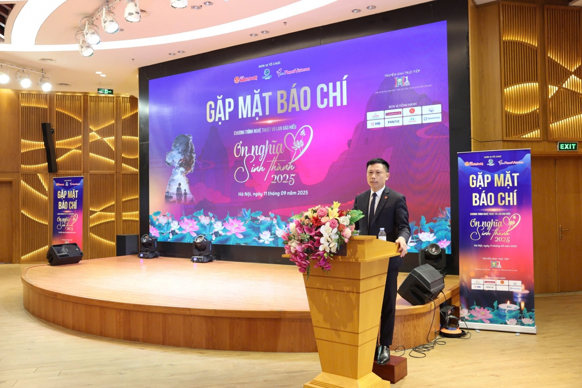 Ông Nguyễn Thành Lợi - Tổng biên tập báo Kinh tế và Đô thị, Trưởng ban tổ chức chương trình “Ơn nghĩa sinh thành 2025”