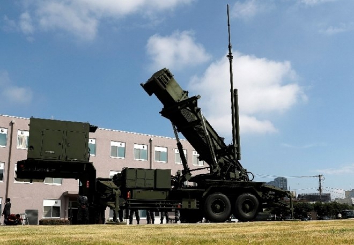 Hệ thống phòng thủ tên lửa Patriot của Mỹ. Ảnh: Xinhua