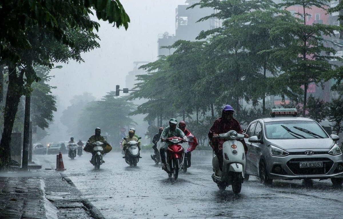 Bắc Bộ tiếp tục có mưa rào và dông vài nơi