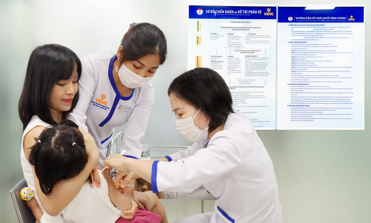 VNVC đã có gần 240 trung tâm tiêm chủng vắc xin phòng bệnh trong cả nước