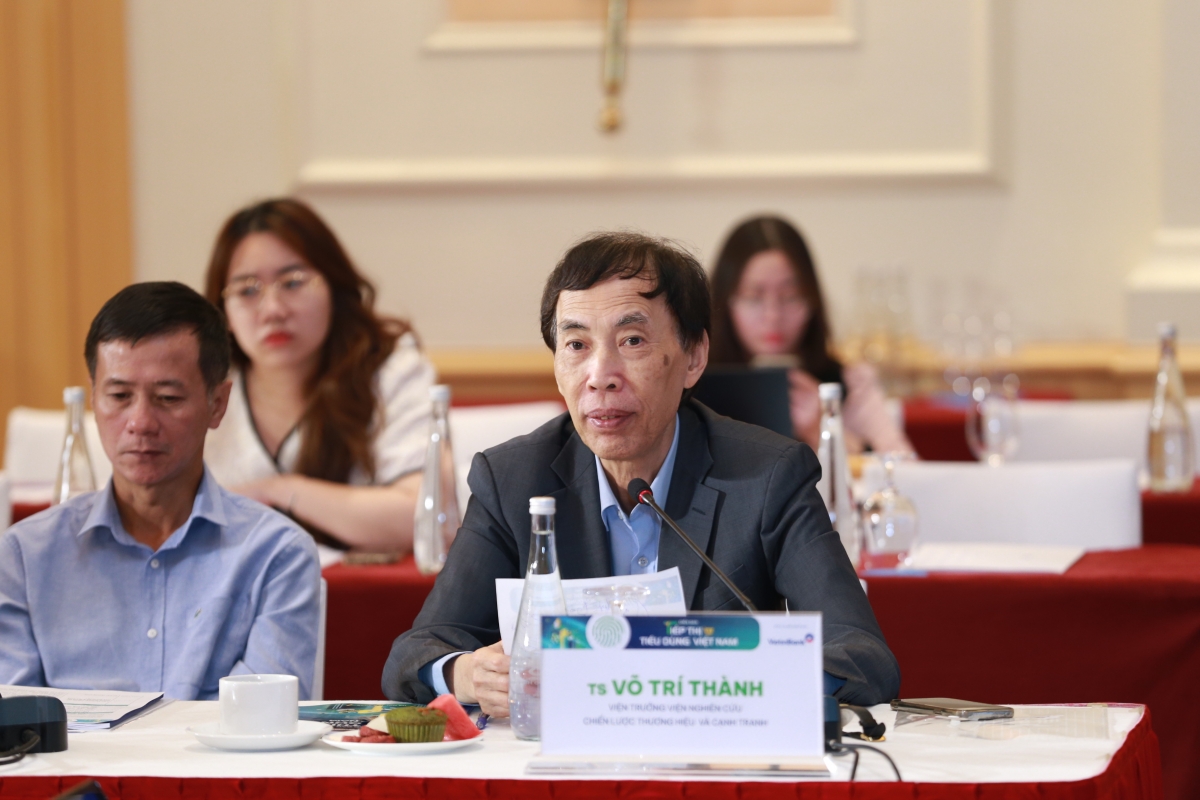 TS. Võ Trí Thành, Viện trưởng Viện Nghiên cứu Chiến lược Thương hiệu và Cạnh tranh