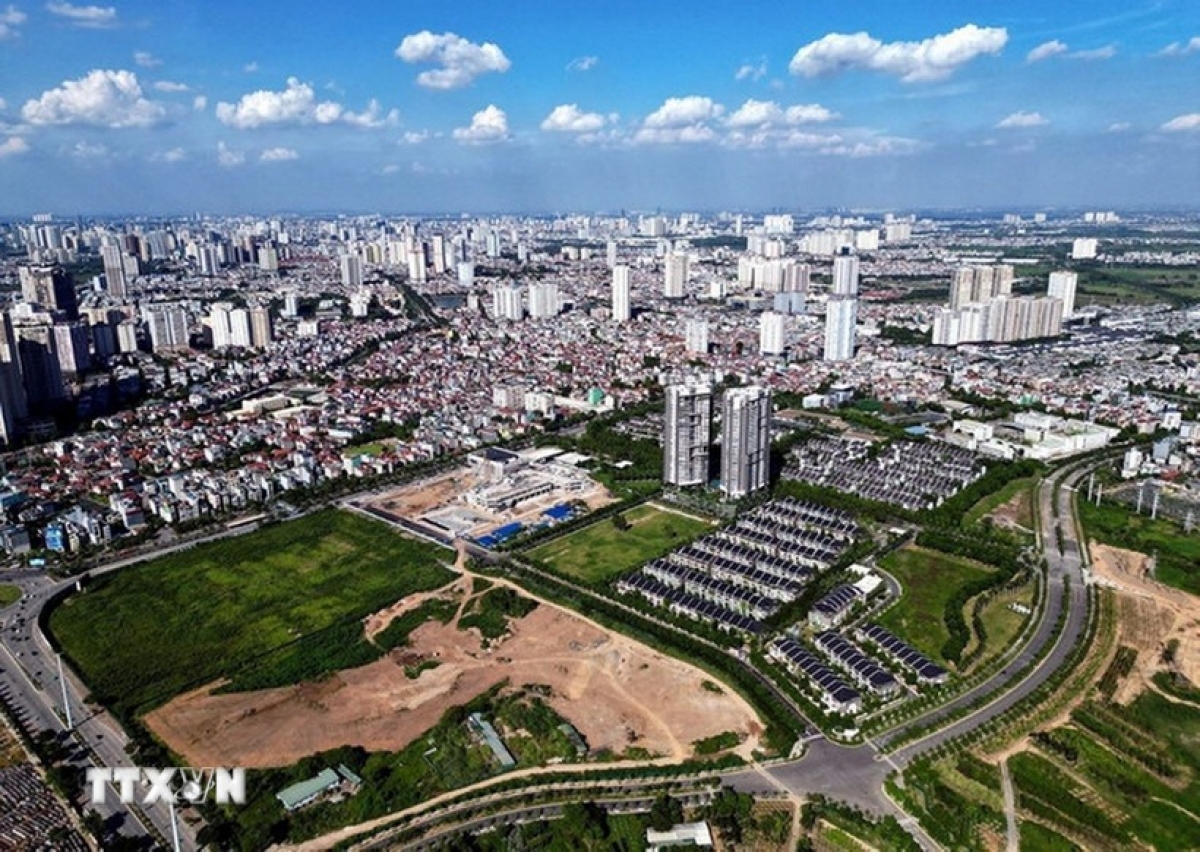 Thị trường bất động sản dần hồi phục với nhiều dự án đang được triển khai.