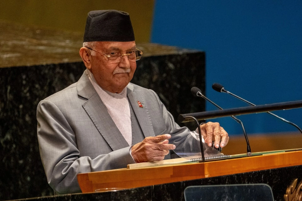 Thủ tướng Nepal K.P. Sharma Oli (Ảnh: Reuters).