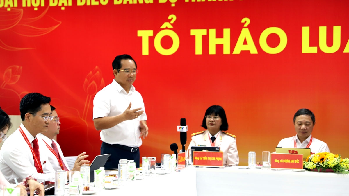 Ông Nguyễn Văn Được tại phiên thảo luận tổ ngày 14/10.