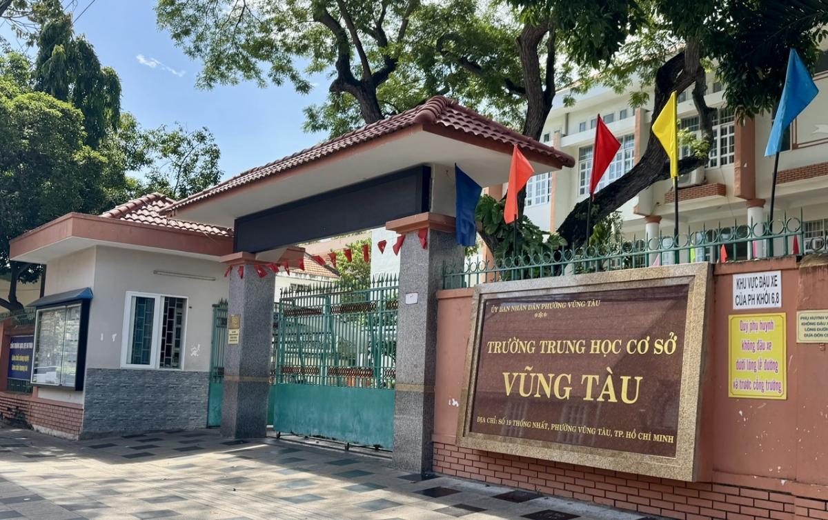 1.400 học sinh trường THCS Vũng Tàu phải nghỉ học buổi chiều do sự cố chập điện