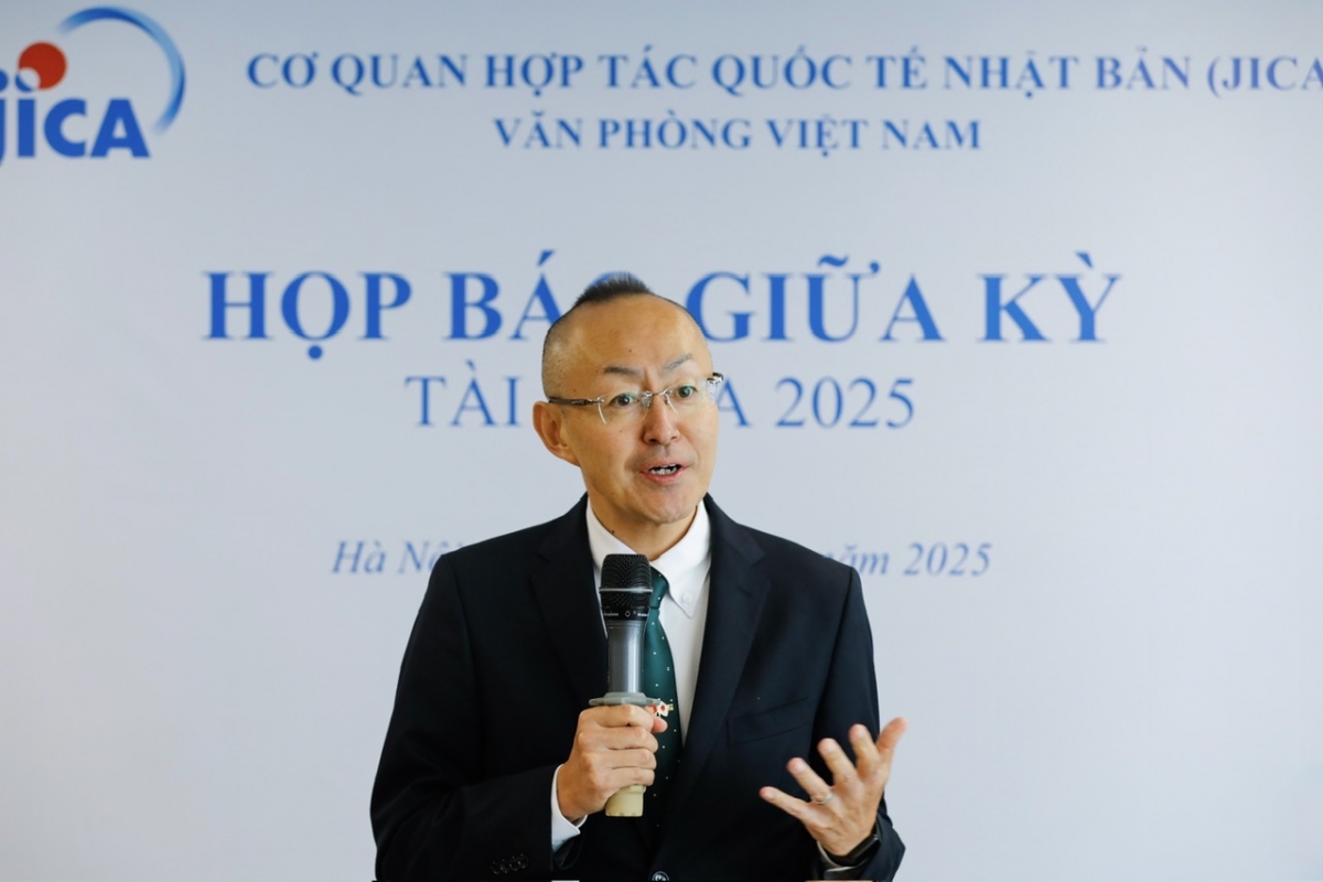Ông Kobayashi Yosuke, trưởng đại diện JICA Việt Nam