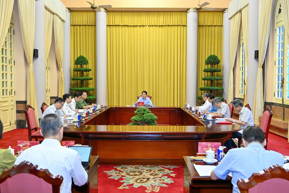 Toàn cảnh buổi làm việc