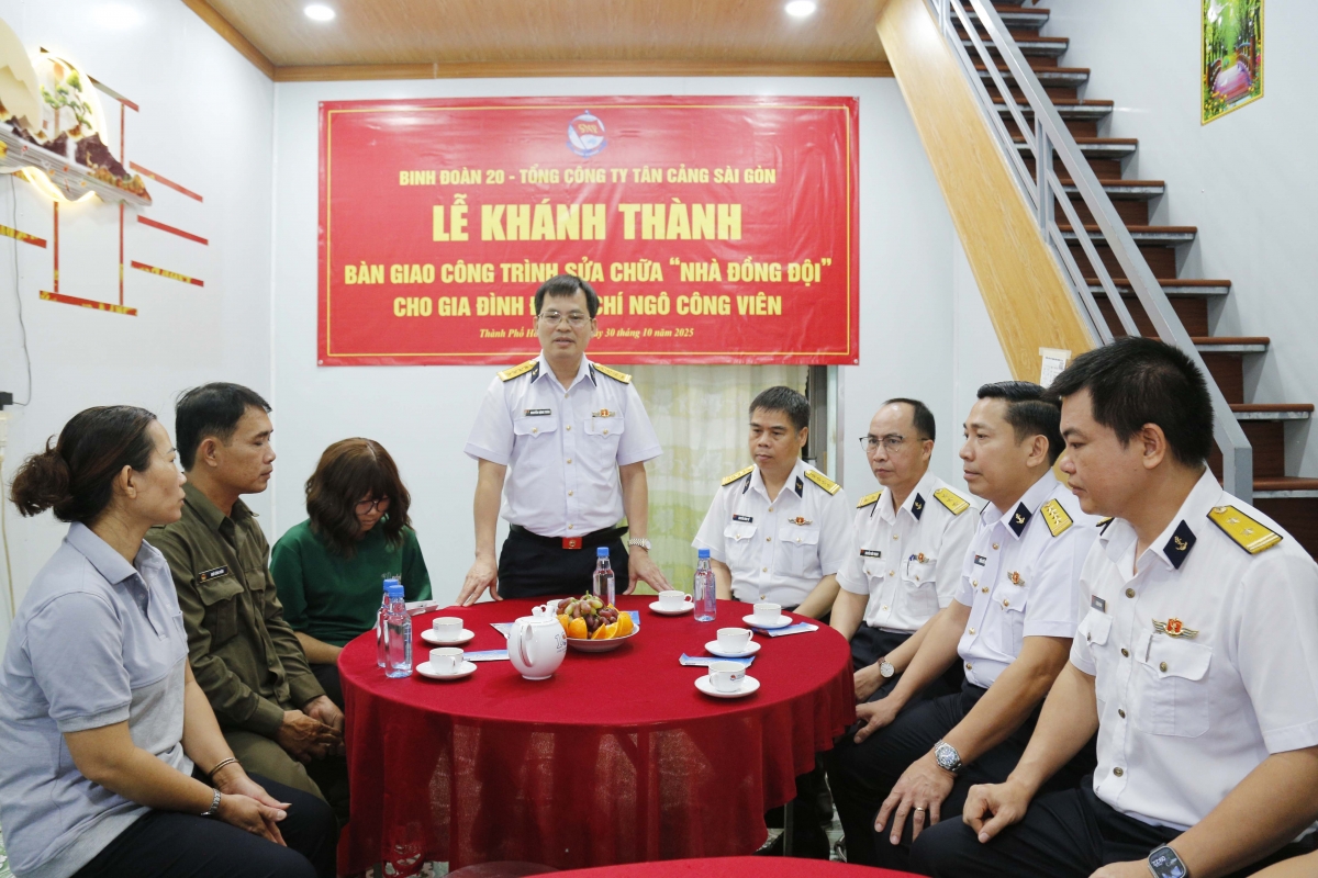 Đại tá Nguyễn Năng Toàn phát biểu