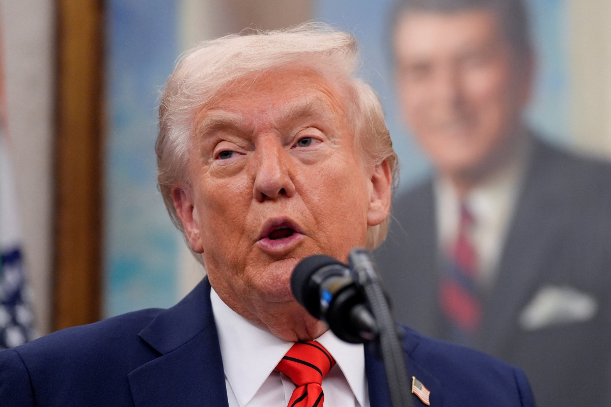 Tổng thống Mỹ Donald Trump (Ảnh: Reuters)