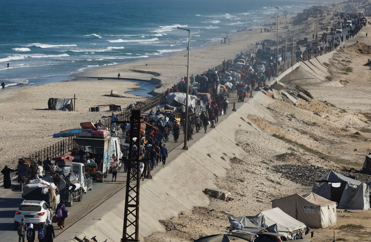 Lệnh ngừng bắn giữa Israel và Hamas có hiệu lực. Ảnh Reuters