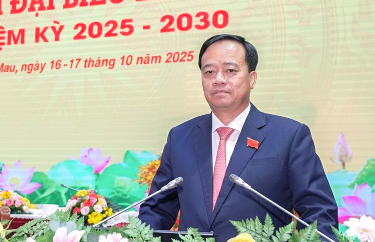 Ông Huỳnh Quốc Việt, Phó Bí thư Tỉnh ủy Cà Mau