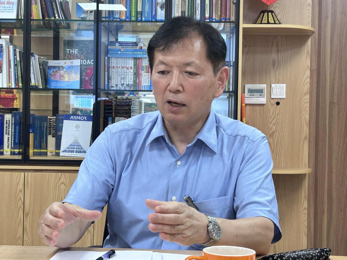 Ông Moriyasu Kunihiro – Chuyên gia của JICA - Cố vấn về quản lý rủi ro thiên tai Cục quản lý đê điều và phòng chống thiên tai (Bộ Nông Nghiệp và Môi trường)