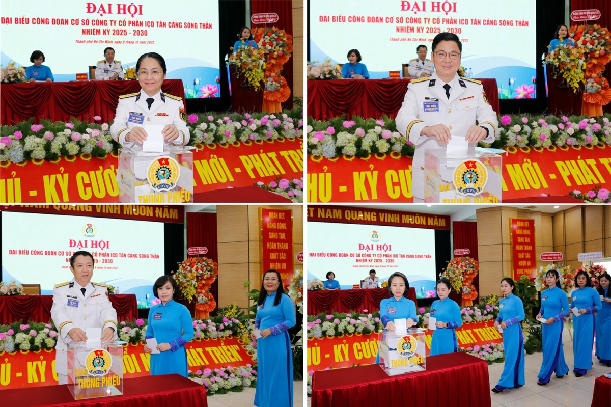 Bầu Ban chấp hành Công đoàn cơ sở nhiệm kỳ 2025-2030