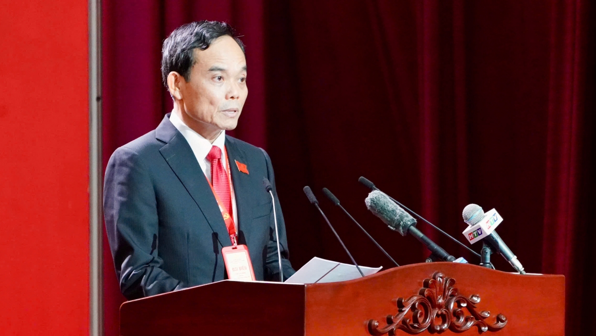 Bí thư Thành ủy TP.HCM Trần Lưu Quang phát biểu khai mạc