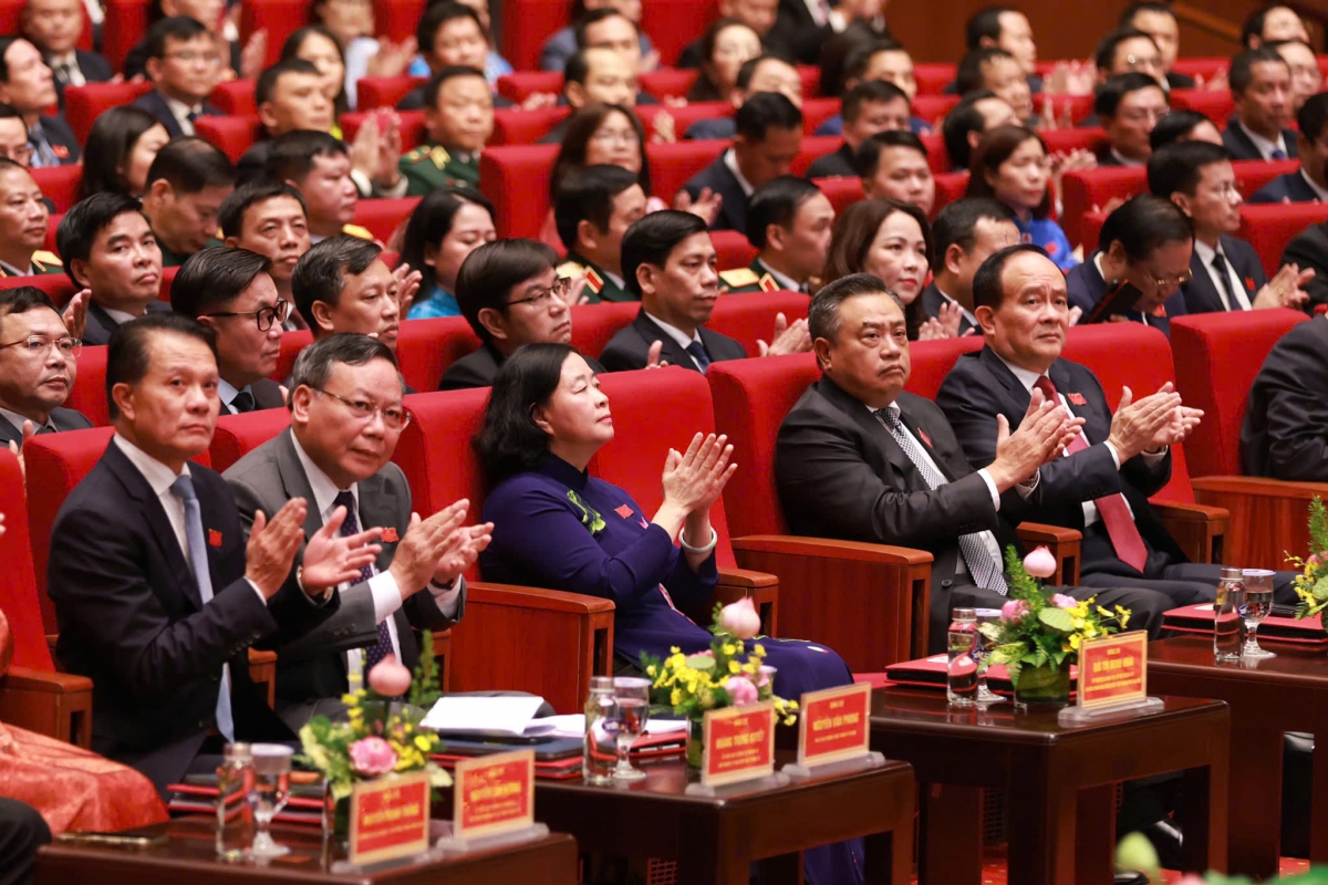 Các đại biểu tại phiên trù bị