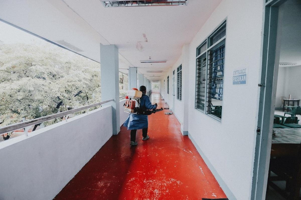 Các trường công lập tại Metro Manila được lệnh khử trùng, vệ sinh và kiểm tra các tòa nhà và cơ sở vật chất- Nguồn ảnh Marikina PIO