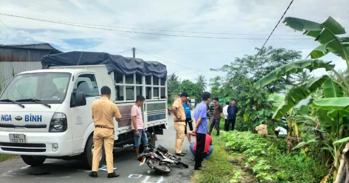 Hiện trường vụ tai nạn