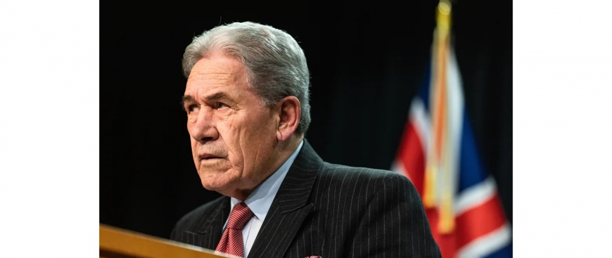 Ngoại trưởng New Zealand Winston Peters. Nguồn: RNZ