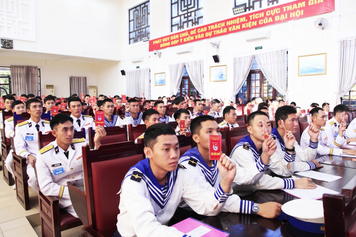 Đại hội biểu quyết nhất trí cao với Nghị quyết.