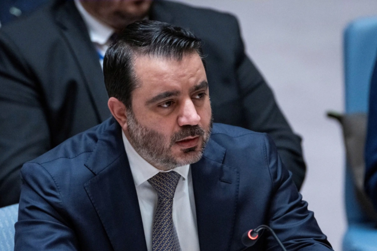 Ngoại trưởng Syria, ông Aasad Ash-Shibani. (Ảnh: Reuters)
