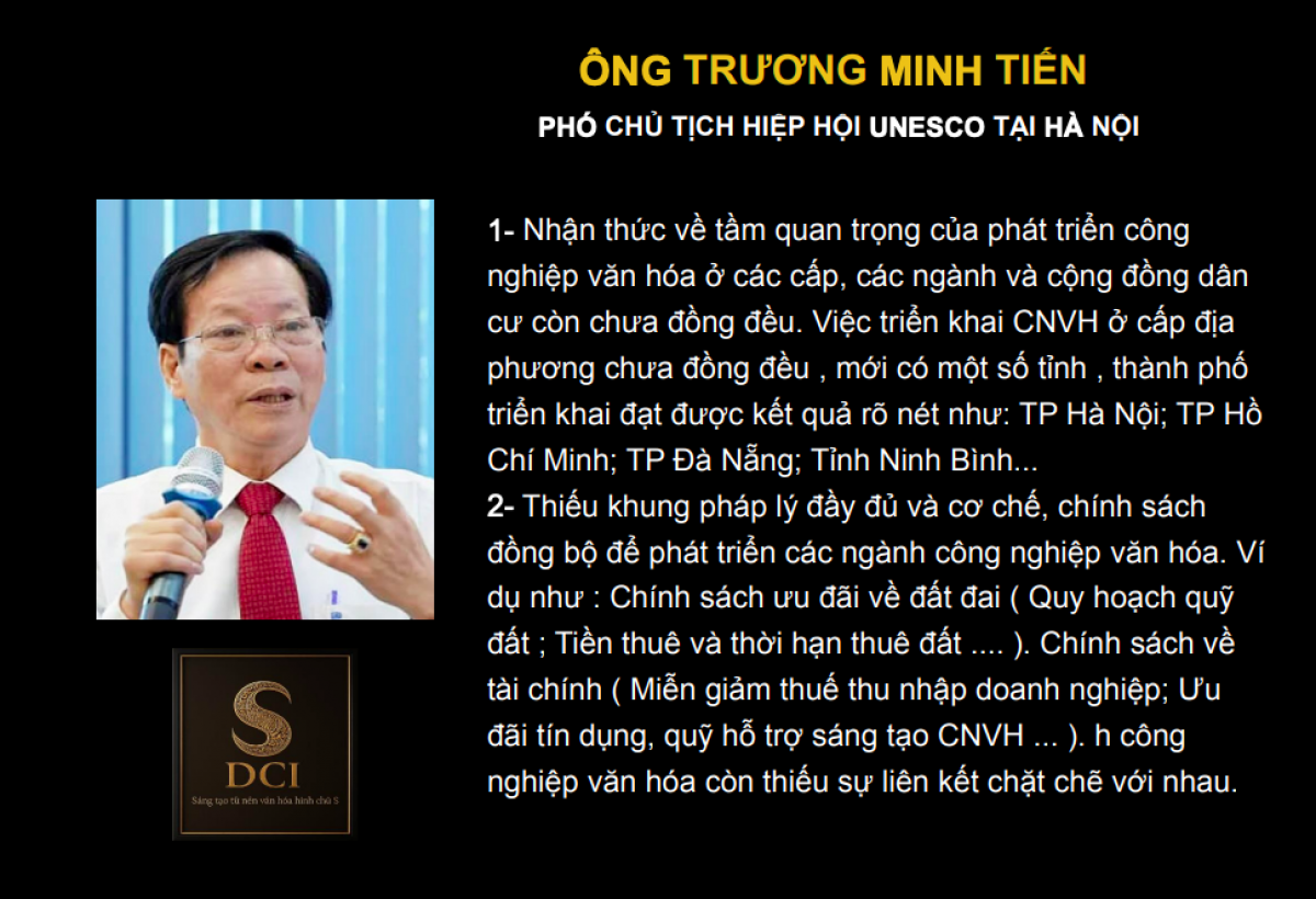 Ông Trương Minh Tiến – Phó Chủ tịch Hiệp hội UNESCO tại Hà Nội